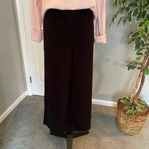Women's Lou & Grey Super Soft, Extremely Comfortable Wide Leg Pants - Black - XL
